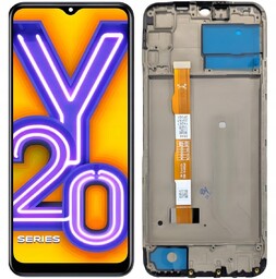 WYŚWIETLACZ EKRAN LCD DO VIVO Y20i RAMKA