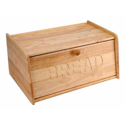 Chlebak z drewna kauczukowego 39 x 24,5 x