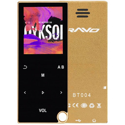 Odtwarzacz MP4 BT004 8GB bluetooth głośnik MP3 złoty