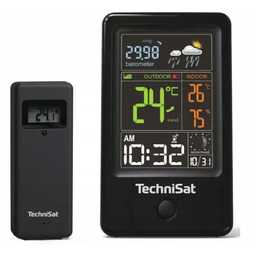 Stacja pogody TechniSat Imeteo 400 Zegar Budzik Data