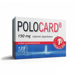 Polocard 150mg, 120 tabletek dojelitowych