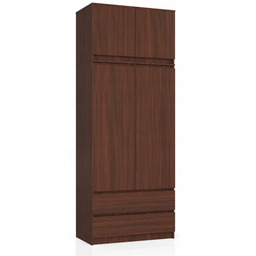Duża szafa dla dziecka wenge 234 cm 2