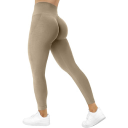 Legginsy Damskie Sportowe Push Up Bezszwowe z Wysokim