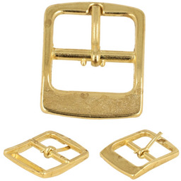 Klamerka sprzączka do paska 18mm szlufka 5szt Złota
