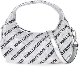 Torebka KARL LAGERFELD 240W3026 Srebrny