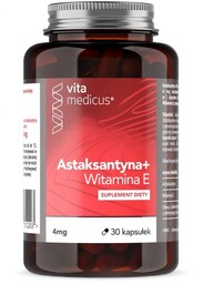 Astaksantyna + Witamina E, 30 kapsułek /Herbamedicus/