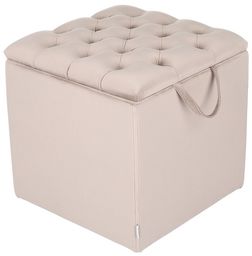 Pufa Vinci Square 45x45 Chesterfield, kwadratowa, otwierana,