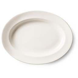 PÓŁMISEK OWALNY IVORY 2,17 l PORCELANA KREM