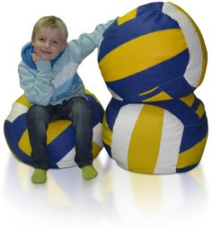 Piłka volleyball l polskie pufy