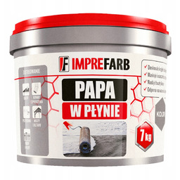 Papa w płynie folia farba renowacyjna 7kg Grafit