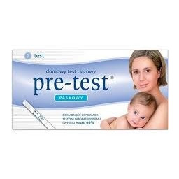 Test ciążowy pre test paskowy