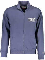 NIEBIESKA BLUZA Z ZAMKIEM TOMMY HILFIGER