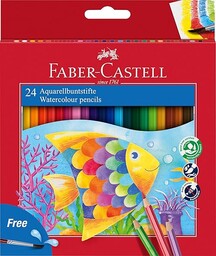 Faber-Castell Kredki, Wielokolorowy, 24 Sztuki
