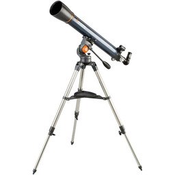 Celestron 21063 AstroMaster 90AZ Refractor Telescope, Dark Blue