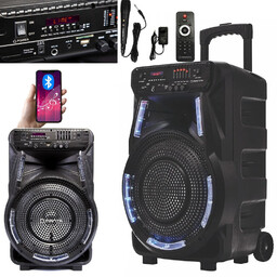 Głośnik bluetooth przenośny Karaoke z mikrofonem Manta SPK5033