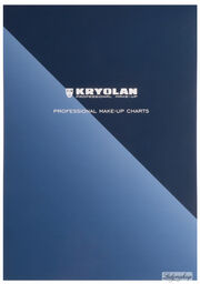 KRYOLAN - PROFESSIONAL MAKE-UP FACE CHARTS - Szablony