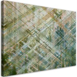 Obraz na płótnie, Abstrakcyjne geometryczne kształty 90x60