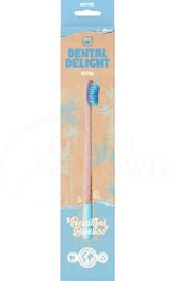 Bambusowa szczoteczka do zębów Beautiful Bamboo niebieska, Dental