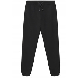 Guess Czarne Dresowe Spodnie Proste Z Napisem