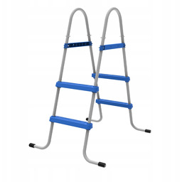 Drabinka Do Basenu Ogrodowego Dwustronna Solidna 2-STOPNIOWA Ladder