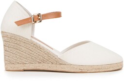 Damskie espadryle z paskiem