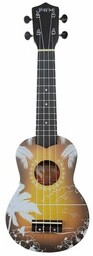 JEREMI Ukulele S3-BC Sopran Wielokolorowy