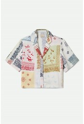 koszula BRIXTON - Silky S/S Bowling Button Down
