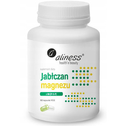 Jabłczan magnezu 100 mg z B6 (P-5-P) x