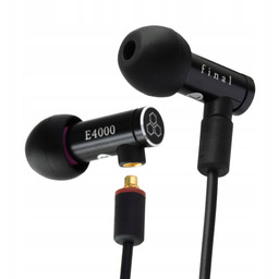 Final Audio E4000 Słuchawki Dokanałowe Monitory Z Wymiennym