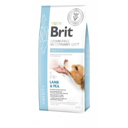 Brit Grain Free Veterinary Diet Dog Obesity Jagnięina