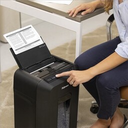 Fellowes Niszczarka AutoMAX 90M Mini-Cut (4633601) czarna