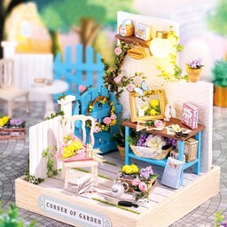 Miniaturowy domek Tajemniczy ogród Szklarnia