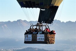 Wyjątkowy lot balonem Zakopane