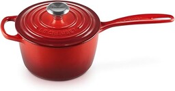 Le Creuset Signature Żeliwny rondel z uchwytem odpornym