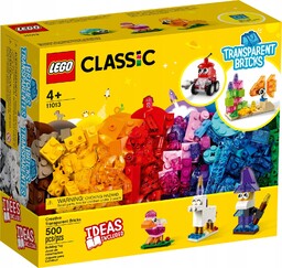Lego 11013 Kreatywne przezroczyste klocki