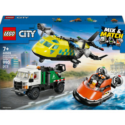 Lego City Zestaw z samolotem, ciężarówką serwisową