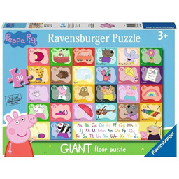 Puzzle 24 podłogowe Peppa Pig 031160 Ravensburger 3+