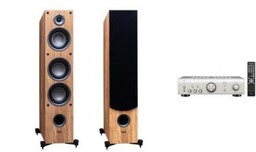DENON PMA-600NE S + TAGA HARMONY TAV-607F oak