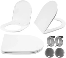 Rea DESKA SEDESOWA UF DUROPLAST FLAT WHITE