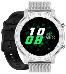 SMARTWATCH Pacific 17 Bransoleta - srebrna + dodatkowy