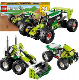 Łazik Terenowy Zestaw Lego Creator 3w1 Wyścigówka Auto