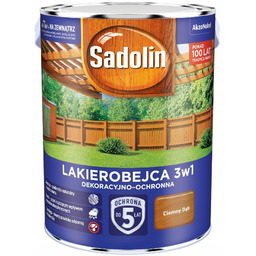 Sadolin Lakierobejca 3w1 Ciemny Dąb 5L