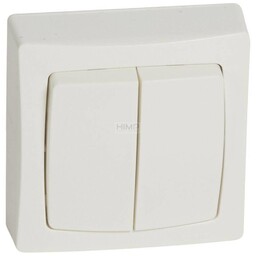 OTEO Łącznik schodowy podwójny BIAŁY komplet 10AX-250V~ Legrand