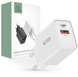Tech-Protect Ładowarka sieciowa NC30W 2-PORT Network 30W USB-C,