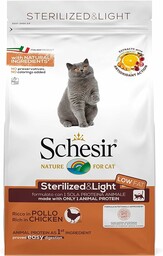 Schesir Cat sterylizowany kurczak, karma dla kotów sucha
