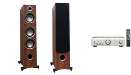 DENON PMA-600NE S + TAGA HARMONY TAV-607F walnut