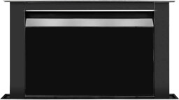 Okap Ciarko Design MOONDRAFT Matte Black/ Black Glass