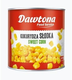 Kukurydza Konserwowa Słodka 2600G Dawtona