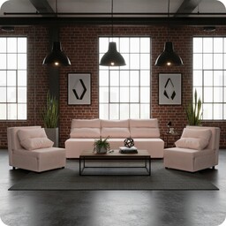 Zestaw KIMO funkcja spania sofa fotele Family Meble