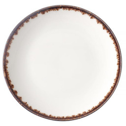 TALERZ PŁYTKI VANILLA 190 mm KREMOWY